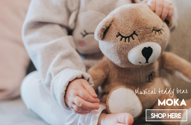 Moka the musical plush plays classical music